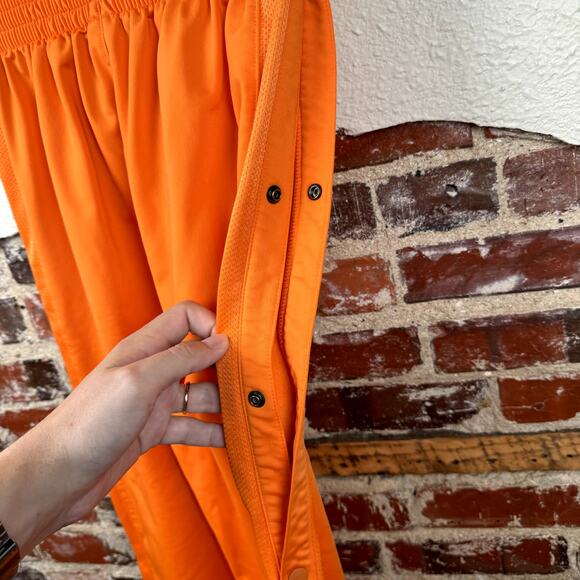 Vintage Tennessee Vols Pants Small Orange Warm Up Tear Away Elastic Waist NCAA - Picture 8 of 9
